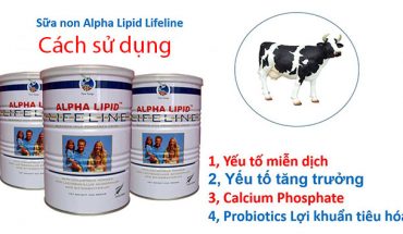 Cách sử dụng sữa non alpha lipid
