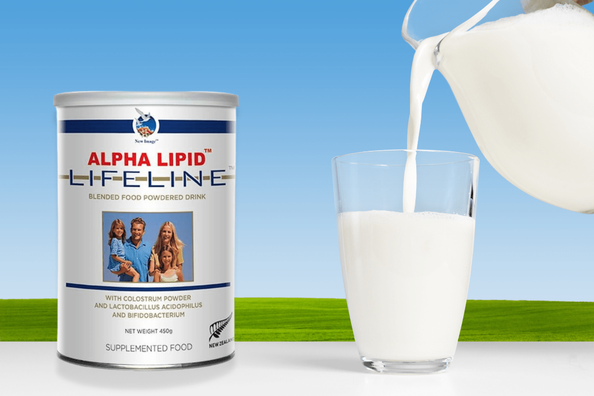 Sữa non Alpha Lipid thơm sánh mịn, cung cấp dưỡng chất tối đa