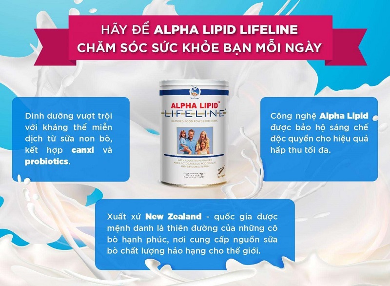 Mua sữa non Alpha Lipid chính hãng tại Đà Nẵng giúp bảo vệ sức khỏe tốt nhất