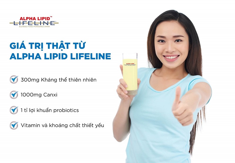 Sữa non Alpha Lipid giúp hỗ trợ cải thiện sức khỏe cực kỳ tốt